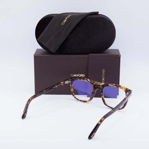 Tom Ford FT5939-B 053 Square Eyeglasses 52mm - Blonde Havana - Picture 5 of 10